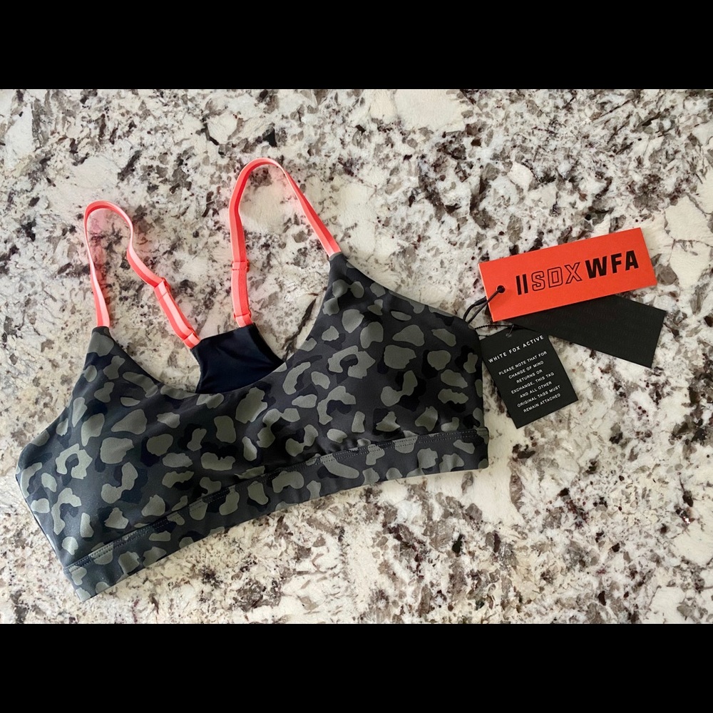 Sarah’s Day x White Fox “soldier” sports bra